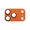 Camerabescherming PanzerGlass Fender voor iPhone 17 Pro — siliconen, Cosmic Orange, kras- en stootvast
