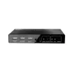 Lindy 2-poorts HDMI 4K60, USB 2.0 en audio KVM-switch, 4096 x 2160 pixels, 4K Ultra HD, zwart