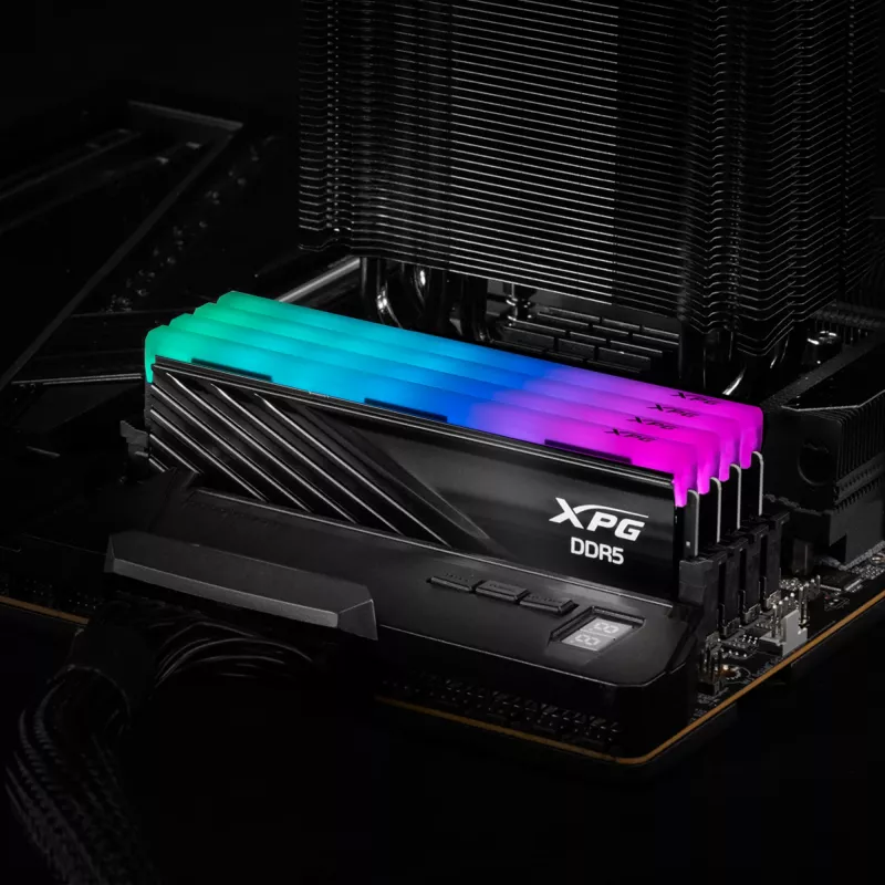 16 GB ADATA DIMM 6000 (zwart, AX5U6000C3016G-SLABRBK, XPG Lancer Blade RGB, INTEL XMP, AMD EXPO)