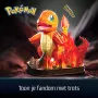 4D Build, Pokémon Charmander 3D-modelbouwpakket, Pokémon-figuur, Kanto First Partner Collection, bureaudecoratie, 241 onderdelen, vanaf 12 jaar