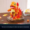 4D Build, Pokémon Charmander 3D-modelbouwpakket, Pokémon-figuur, Kanto First Partner Collection, bureaudecoratie, 241 onderdelen, vanaf 12 jaar
