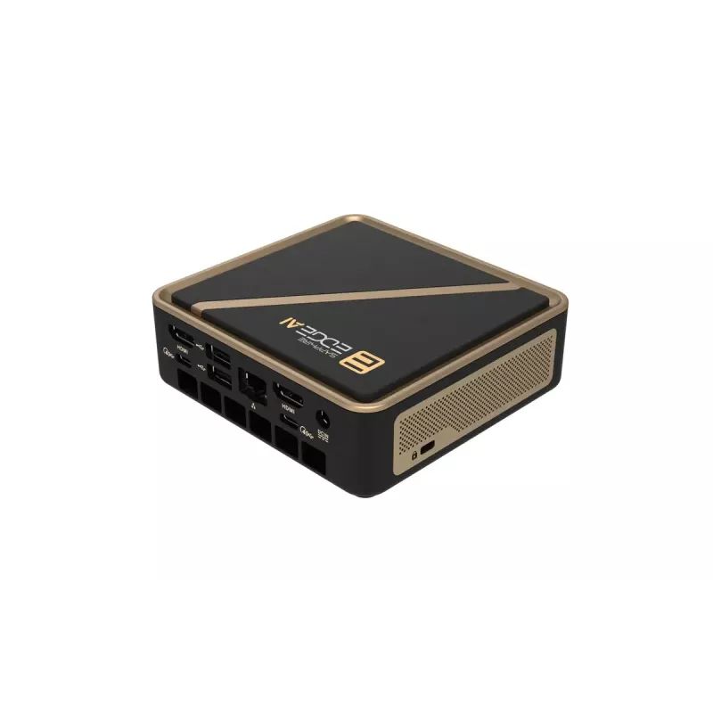 Mini-pc-barebone Sapphire EDGE AI 340 met DDR5-geheugenondersteuning en HDMI-uitgang