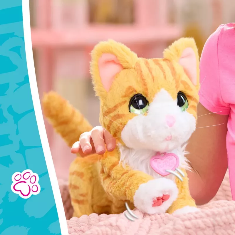 Just Play FurReal Bella, speelgoedkat, 4 jaar, interactief, AA, batterijen inbegrepen