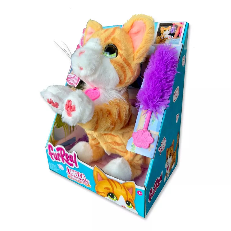 Just Play FurReal Bella, speelgoedkat, 4 jaar, interactief, AA, batterijen inbegrepen