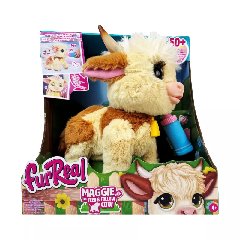 Just Play FurReal Maggie, koe, 4 jaar, interactief, AA, batterijen inbegrepen
