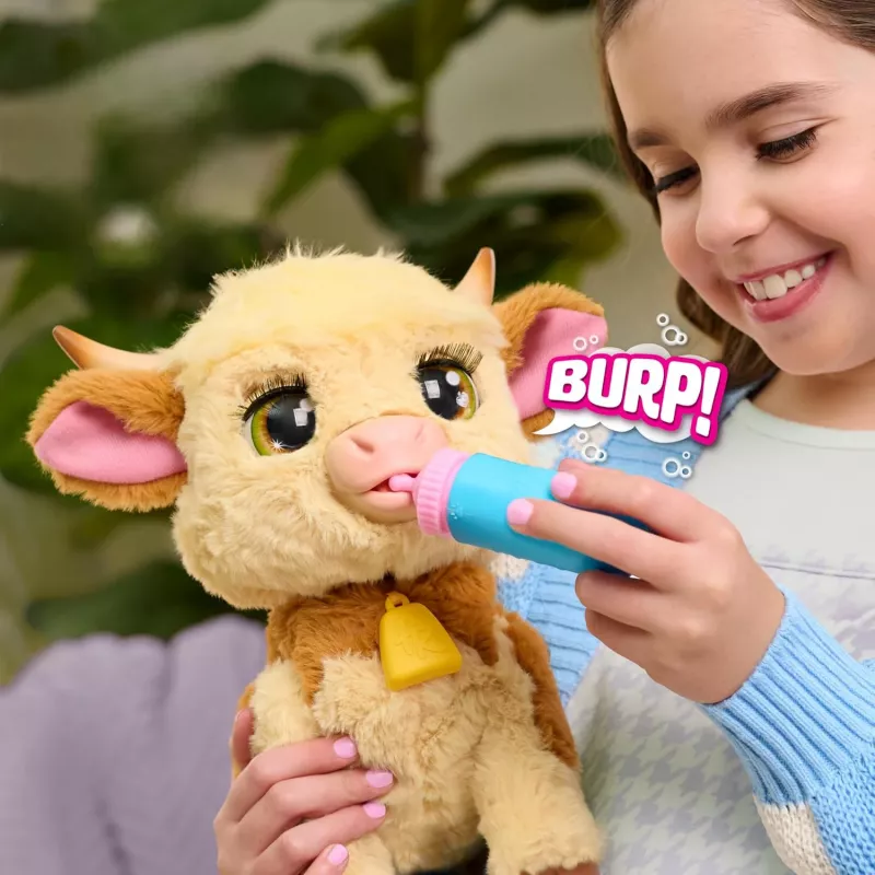 Just Play FurReal Maggie, koe, 4 jaar, interactief, AA, batterijen inbegrepen