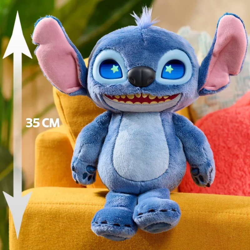 Just Play Disney Stitch – Many Moods Stitch, figuur, 3 jaar, interactief, met geluid, AA