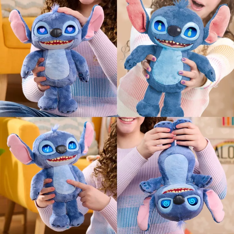 Just Play Disney Stitch – Many Moods Stitch, figuur, 3 jaar, interactief, met geluid, AA