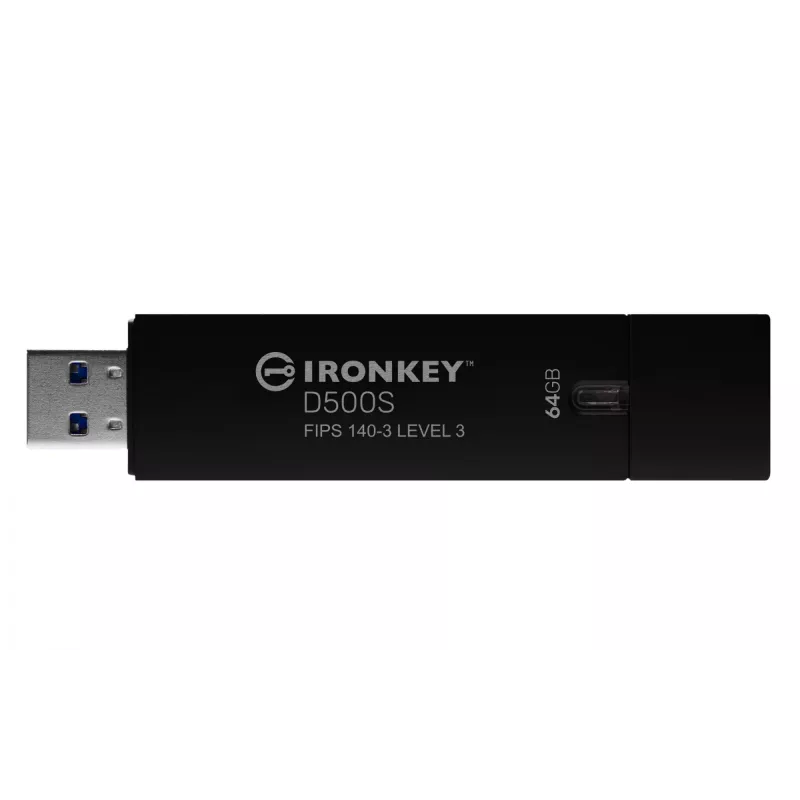 USB-flashdrive Kingston Technology IronKey 64GB D500S FIPS 140-3 AES-256