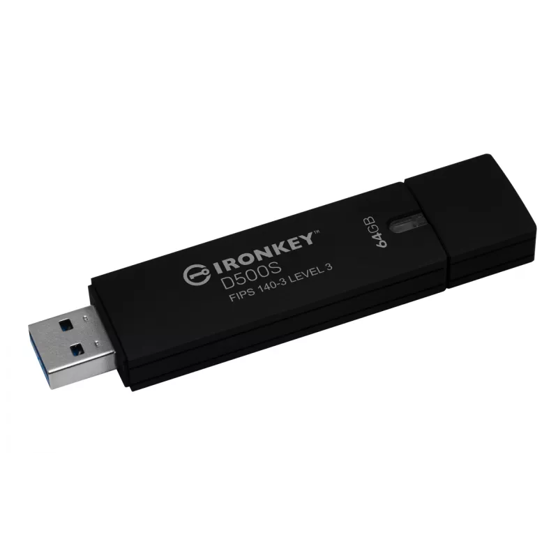 USB-flashdrive Kingston Technology IronKey 64GB D500S FIPS 140-3 AES-256