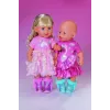 BABY born Glitzerstiefel 2-voudig gesorteerd 43cm poppenschoenen