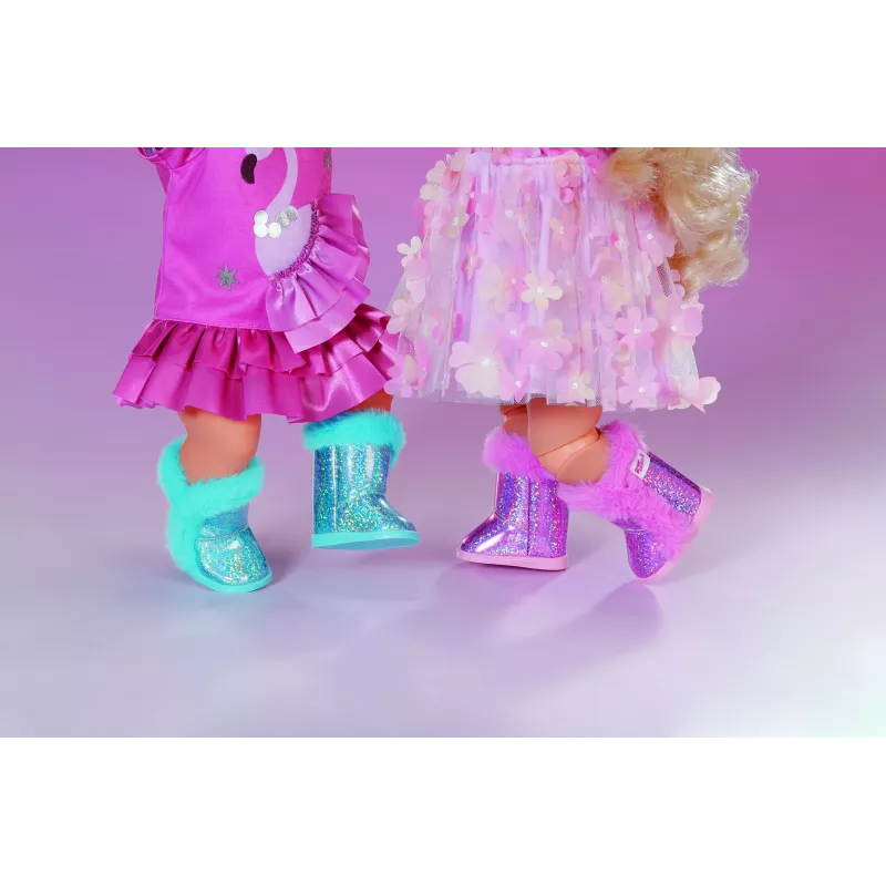 BABY born Glitzerstiefel 2-voudig gesorteerd 43cm poppenschoenen