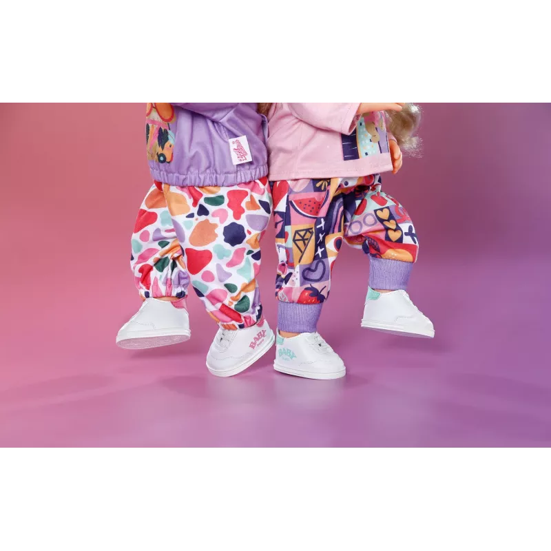 BABY born Sneakers 2 gesorteerd 43 cm poppenschoenen