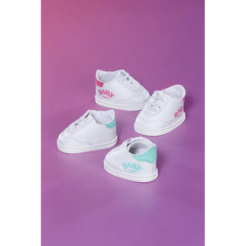 BABY born Sneakers 2 gesorteerd 43 cm poppenschoenen