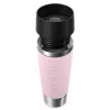 EMSA Travel Mug Waves Grande 500 ml roze, roestvrij staal