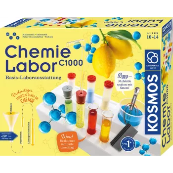 Kosmos Chemielabor C1000, experimenteerkit, chemie, 10 jaar