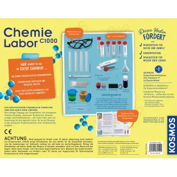 Kosmos Chemielabor C1000, experimenteerkit, chemie, 10 jaar