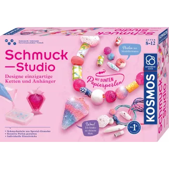 Kosmos Schmuck-Studio, sieradenset, veelkleurig, 8 jaar, 12 jaar, 226 mm, 334 mm