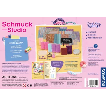 Kosmos Schmuck-Studio, sieradenset, veelkleurig, 8 jaar, 12 jaar, 226 mm, 334 mm
