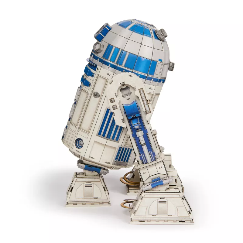 4D Build, Star Wars R2-D2 kartonmodelbouwpakket 201 onderdelen | Star Wars speelgoed bureaudecoratie | constructiespeelgoed | 3D-modelbouwpakketten voor volwassenen & jongeren vanaf 12
