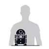 4D Build, Star Wars R2-D2 kartonmodelbouwpakket 201 onderdelen | Star Wars speelgoed bureaudecoratie | constructiespeelgoed | 3D-modelbouwpakketten voor volwassenen & jongeren vanaf 12