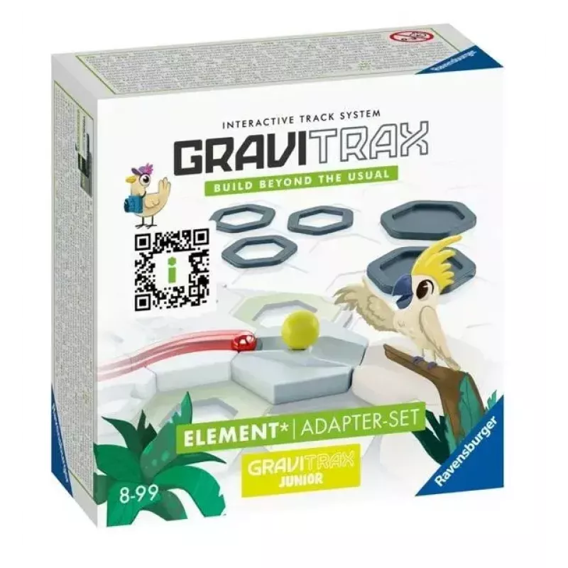 Uitbreidingsadapter-set Ravensburger GraviTrax 27532 voor spoorbouw