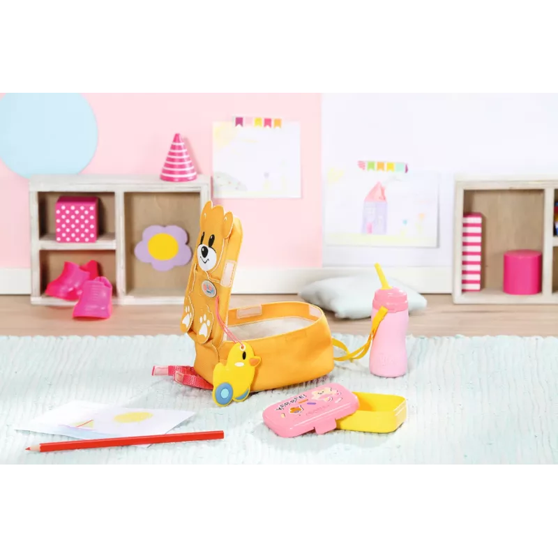 BABY born kleuterschool rugzakset poppenrugzak