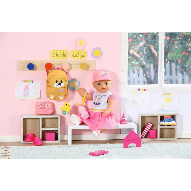 BABY born kleuterschool rugzakset poppenrugzak