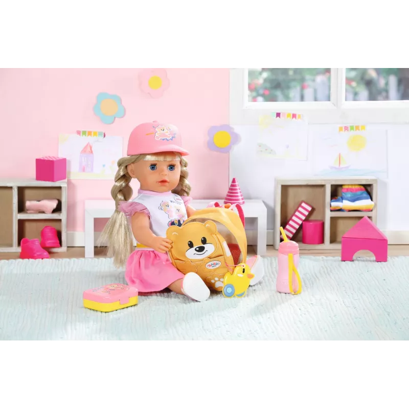 BABY born kleuterschool rugzakset poppenrugzak