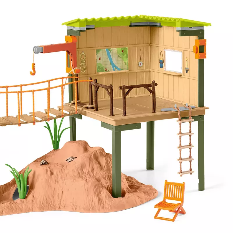Zoo schleich WILD LIFE ranger-avonturenstation meerkleurig 3-8 jaar