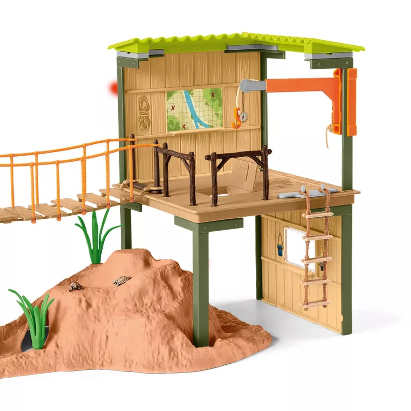Zoo schleich WILD LIFE ranger-avonturenstation meerkleurig 3-8 jaar