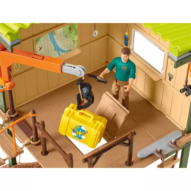 Zoo schleich WILD LIFE ranger-avonturenstation meerkleurig 3-8 jaar