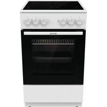Gorenje GEC5A21WG vrijstaand fornuis elektrisch glaskeramische kookplaat wit