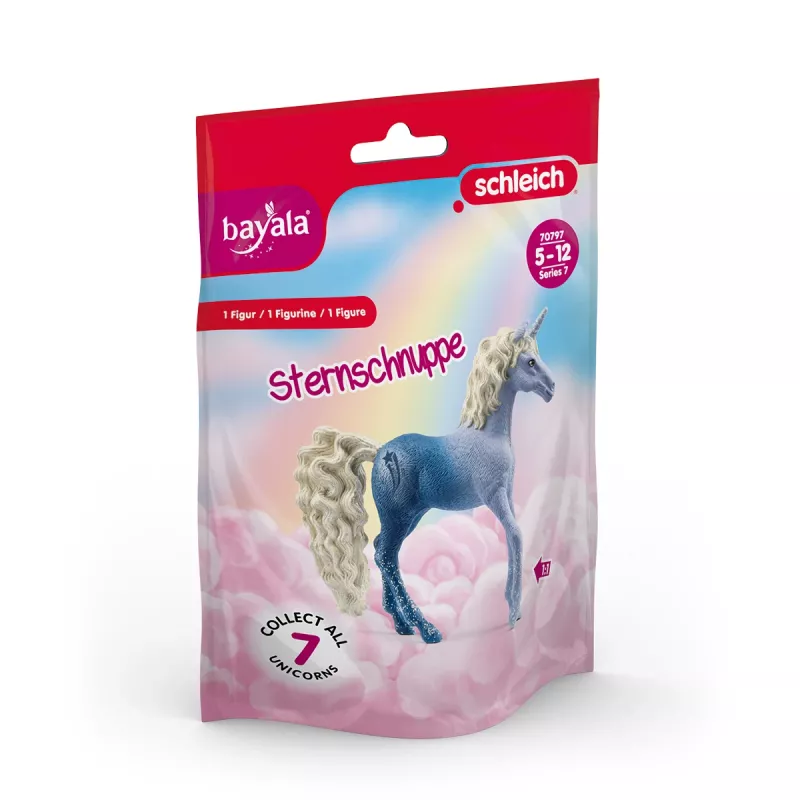 Schleich verzamelfiguur eenhoorn Shooting Star, kunststof, blauw, vanaf 5 jaar