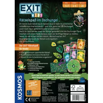 EXIT - Het spel Kids: Raadselpret in de jungle