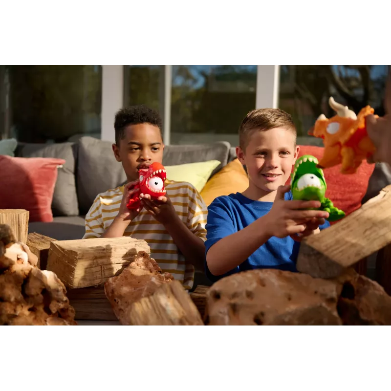 Zuru Smashers T‑Rex Battles speelfiguur – verzamelbare dinosaurus-actiefiguur, gesorteerde modellen