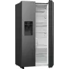 Hisense RS5P535NTFE Side-by-Side-koelkast vrijstaand 566 L zwart