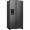 Hisense RS5P535NTFE Side-by-Side-koelkast vrijstaand 566 L zwart