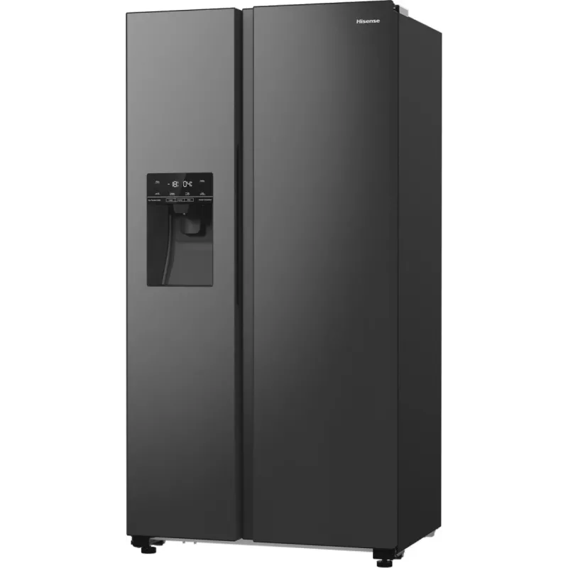 Hisense RS5P535NTFE Side-by-Side-koelkast vrijstaand 566 L zwart