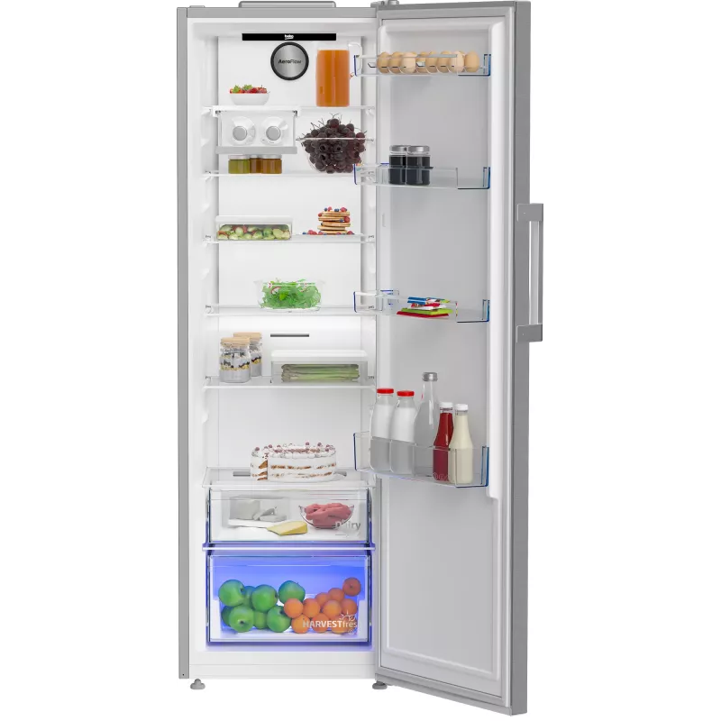Beko B3RMLNE444HXB koelkast vrijstaand 365 L roestvrij staal