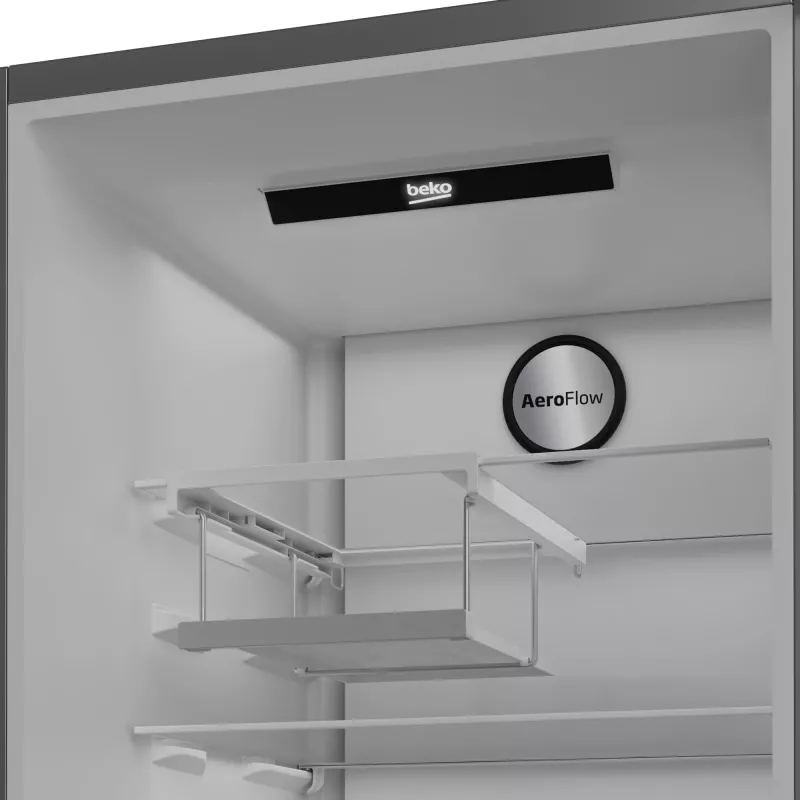 Beko B3RMLNE444HXB koelkast vrijstaand 365 L roestvrij staal