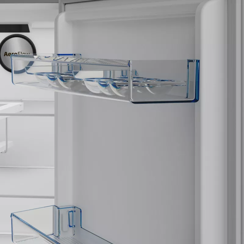 Beko B3RMLNE444HXB koelkast vrijstaand 365 L roestvrij staal