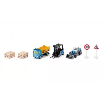 Bouwplaats-set Siku 6336 voorgemonteerd unisex
