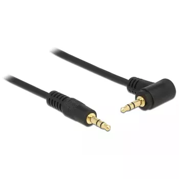 Audiokabel 3,5 mm M/M DeLOCK 83760 5 m zwart