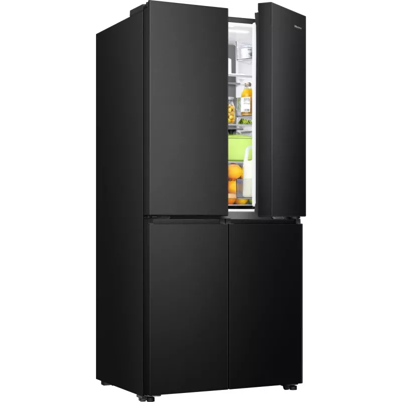 Hisense RQ5P470SAFD vrijstaand 483 L zwart, roestvrijstaal