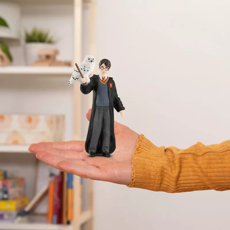 Figuur Schleich Harry Potter & Hedwig meerkleurig 42633 aanbevolen leeftijd 6+