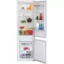 Beko BCSA285K4SN koel-vriescombinatie inbouw 271 L wit