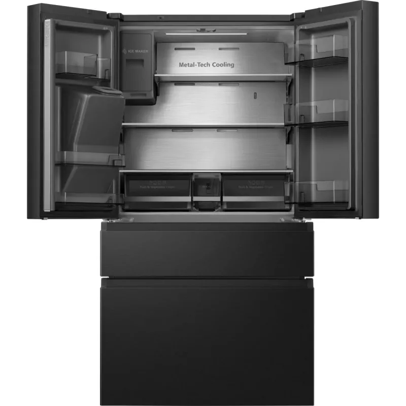 Hisense RF728N4SBFE side-by-side koelkast vrijstaand 560 L zwart