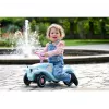Loopauto BIG Bobby Car duwstang 1 gebruiker 4 wielen roze turquoise