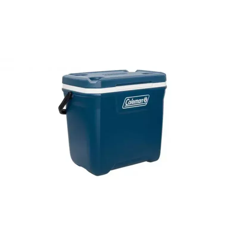 Koelbox COLEMAN 28QT Xtreme 26 L — blauw, HDPE-behuizing, PU-isolatie